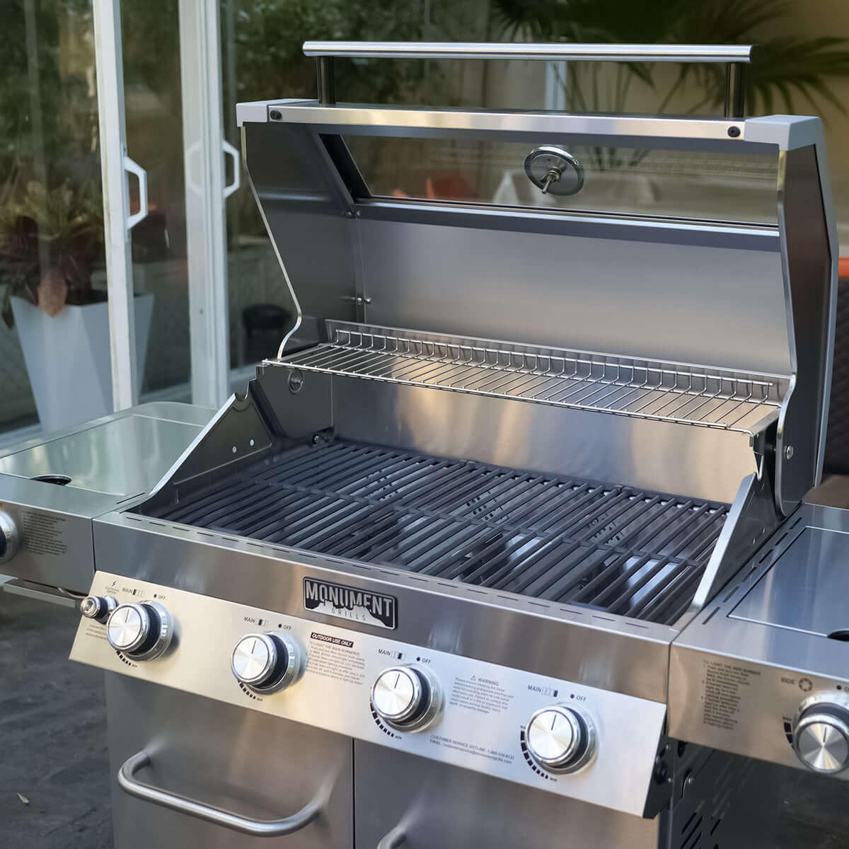 Stainless Infrared Propane Gas Grill