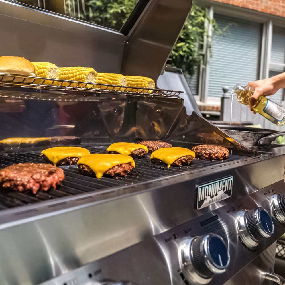 Stainless Infrared Propane Gas Grill