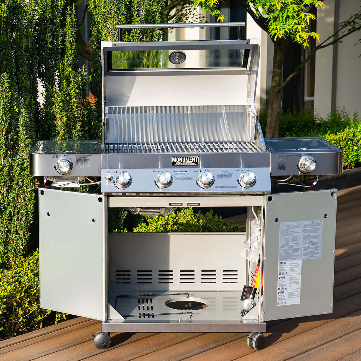 Stainless Infrared Propane Gas Grill