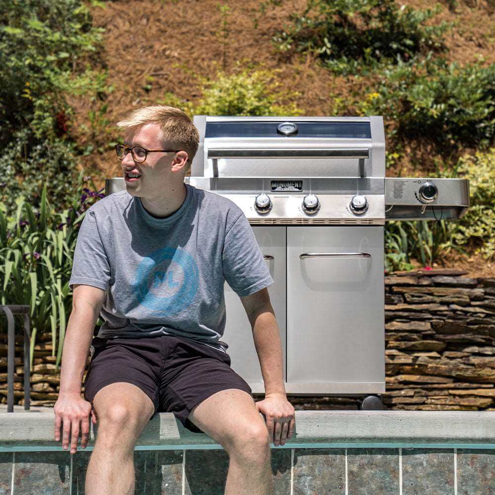 Stainless Infrared Propane Gas Grill