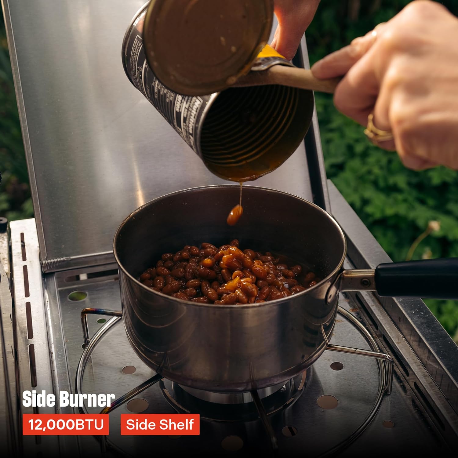 Stainless Natural Propane Gas Grill