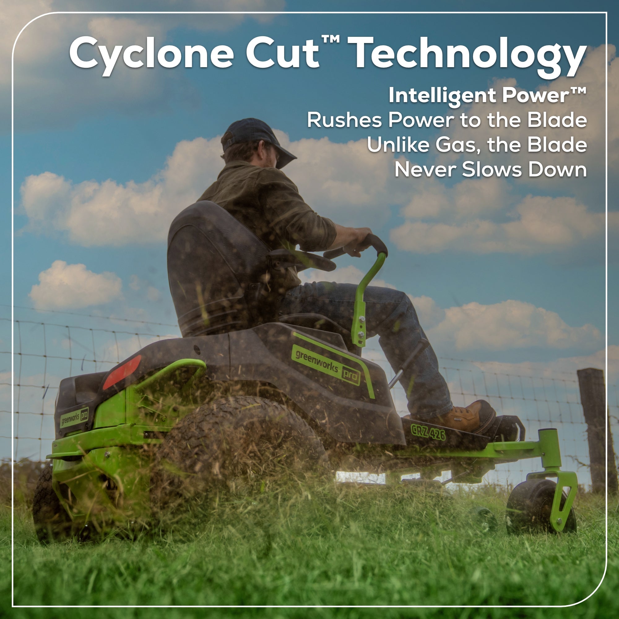 60V 42” Electric CrossoverZ Zero Turn Mower with (6) 8 Ah Batteries and (3) Dual Port Turbo Chargers, CRZ4261