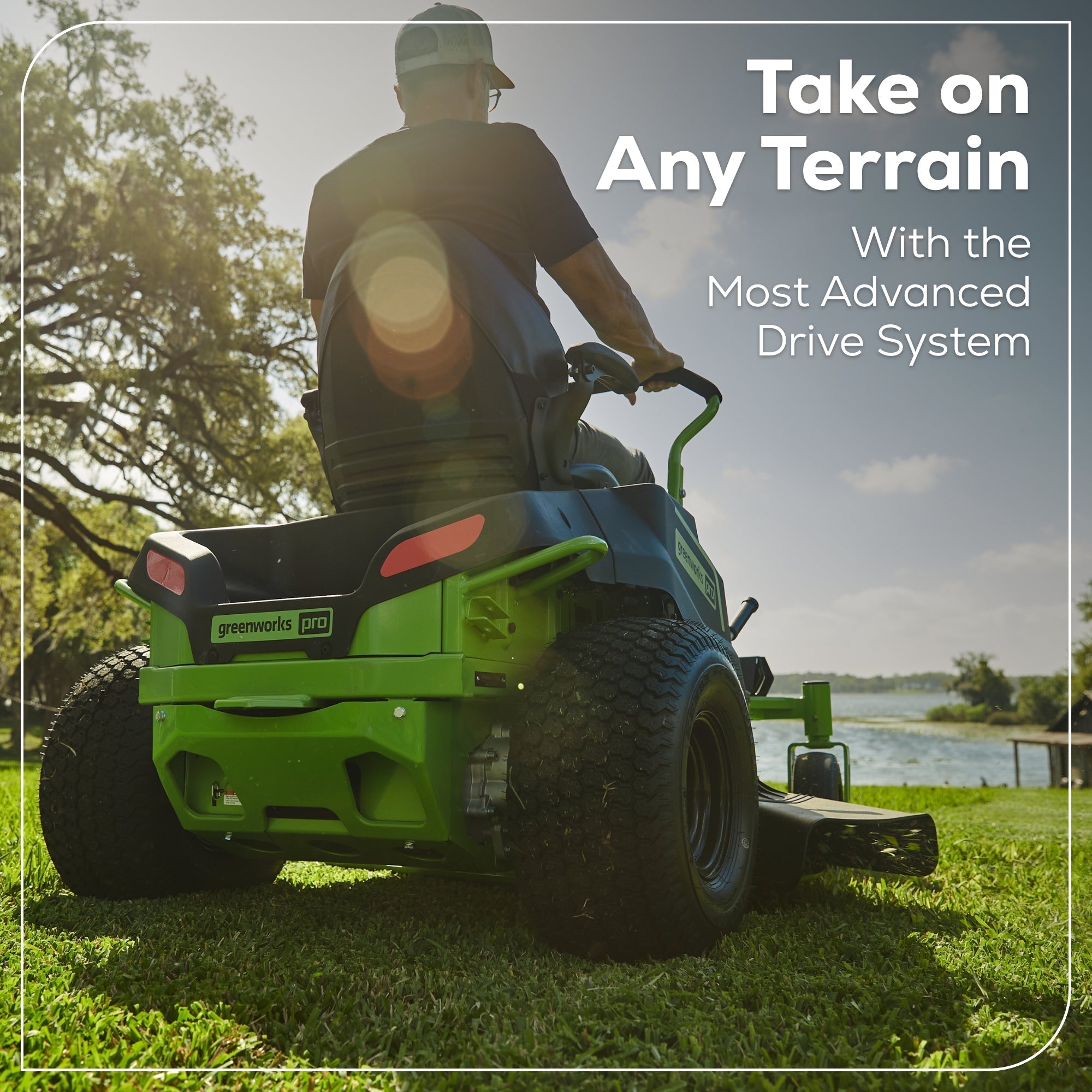 60V 42” Electric CrossoverZ Zero Turn Mower with (6) 8 Ah Batteries and (3) Dual Port Turbo Chargers, CRZ4261