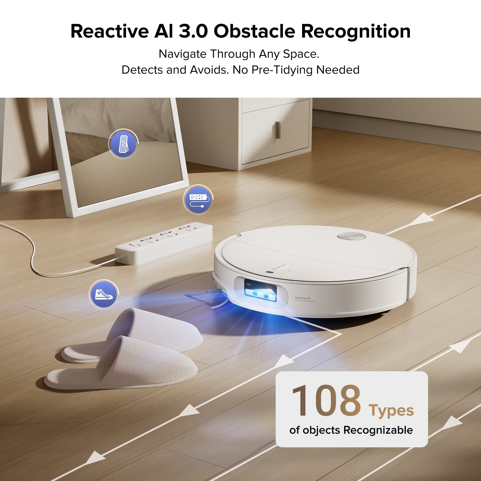 Qrevo CurvX Robot Vacuum with Multifunctional Dock 3.0 Thermo+