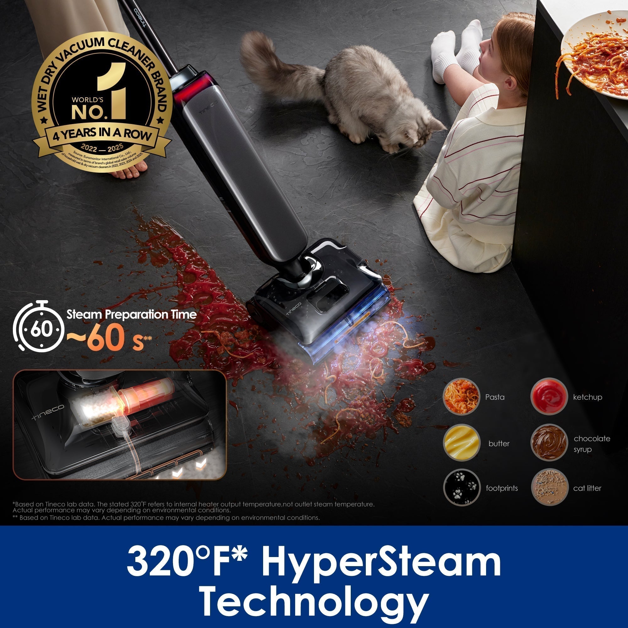 FLOOR ONE S9 Artist Steam Wet Dry Vacuum Cleaner