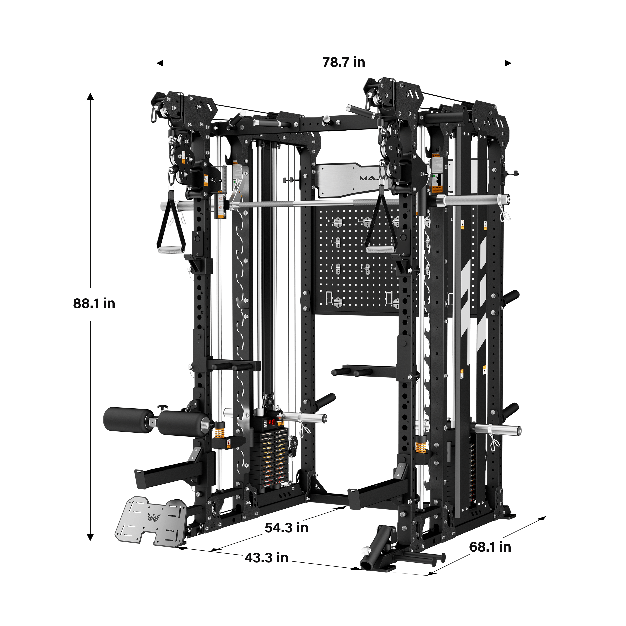 Heritage Series B17 Flying Fortress All-In-One Functional Trainer with Smith Machine