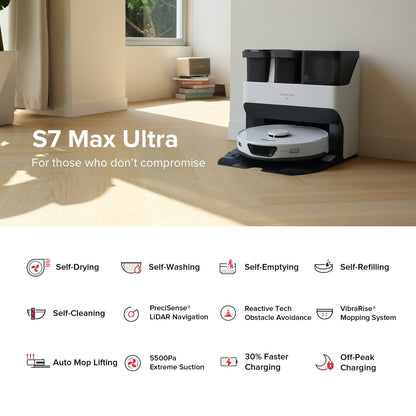 S7 Max Ultra Robot Vacuum with  Ultra