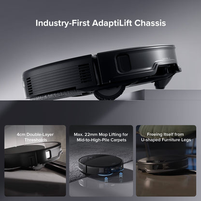 Saros 10R Robot Vacuum with Multifunctional Dock 4.0