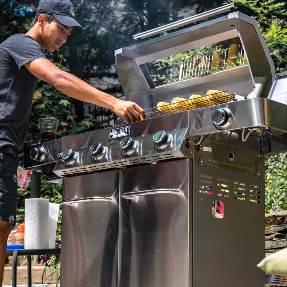 Stainless Infrared Propane Gas Grill