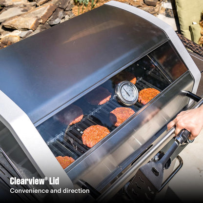 Stainless Natural Propane Gas Grill