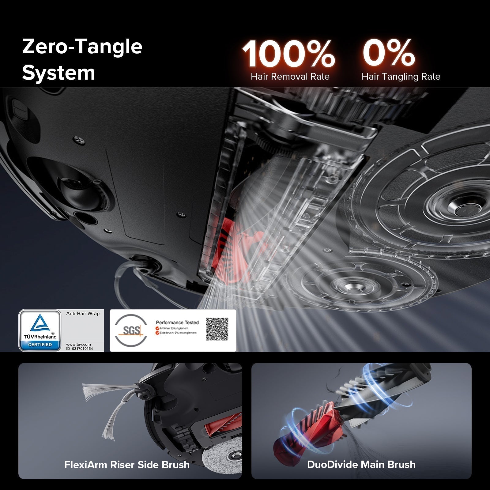 Saros 10R Robot Vacuum with Multifunctional Dock 4.0