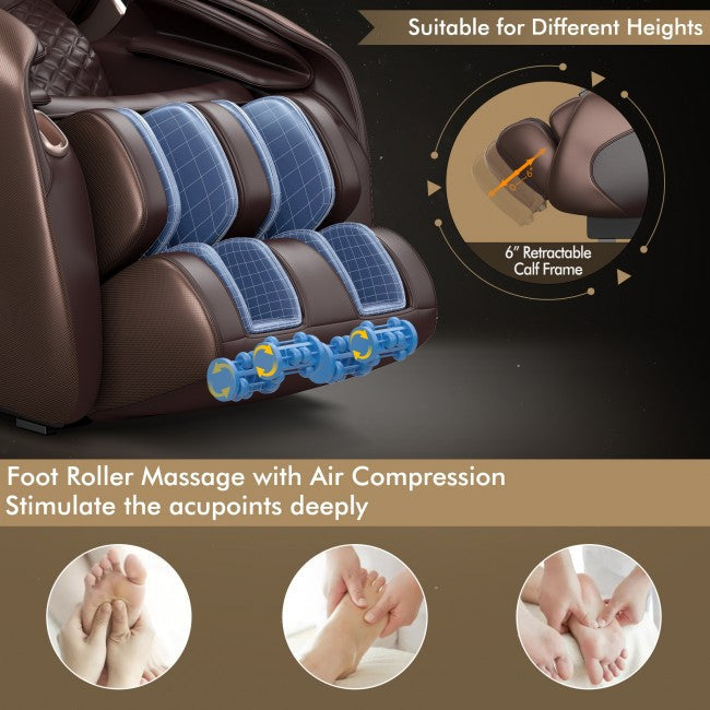 Massage chair Zero-Gravity Shiatsu Massage Chair With Heating (SL-Track)
