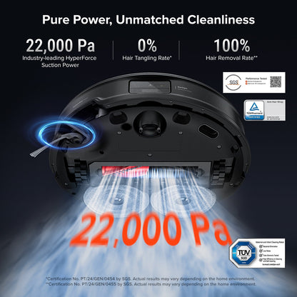 Saros 10R Robot Vacuum with Multifunctional Dock 4.0