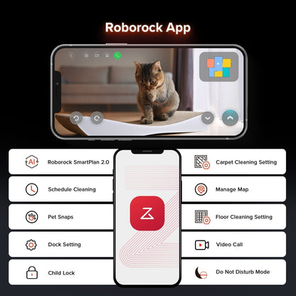Saros 10R Robot Vacuum with Multifunctional Dock 4.0