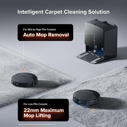 Saros 10R Robot Vacuum with Multifunctional Dock 4.0