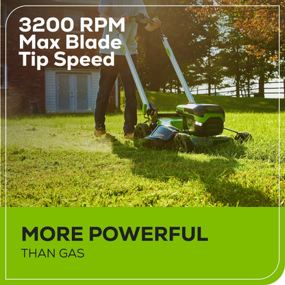 60V 21" Cordless Battery Push Lawn Mower w/ 5.0Ah Battery & Charger, LM2116