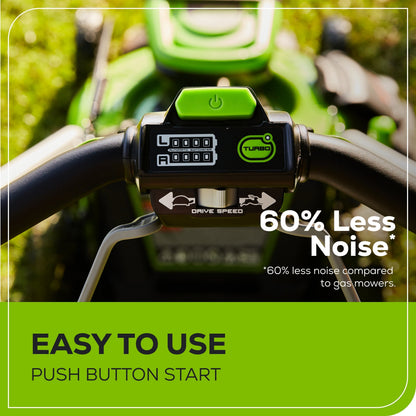 60V 21" Cordless Battery Self-Propelled Lawn Mower w/ Two (2) 4.0Ah Batteries & Dual Port Charger, LM2116S