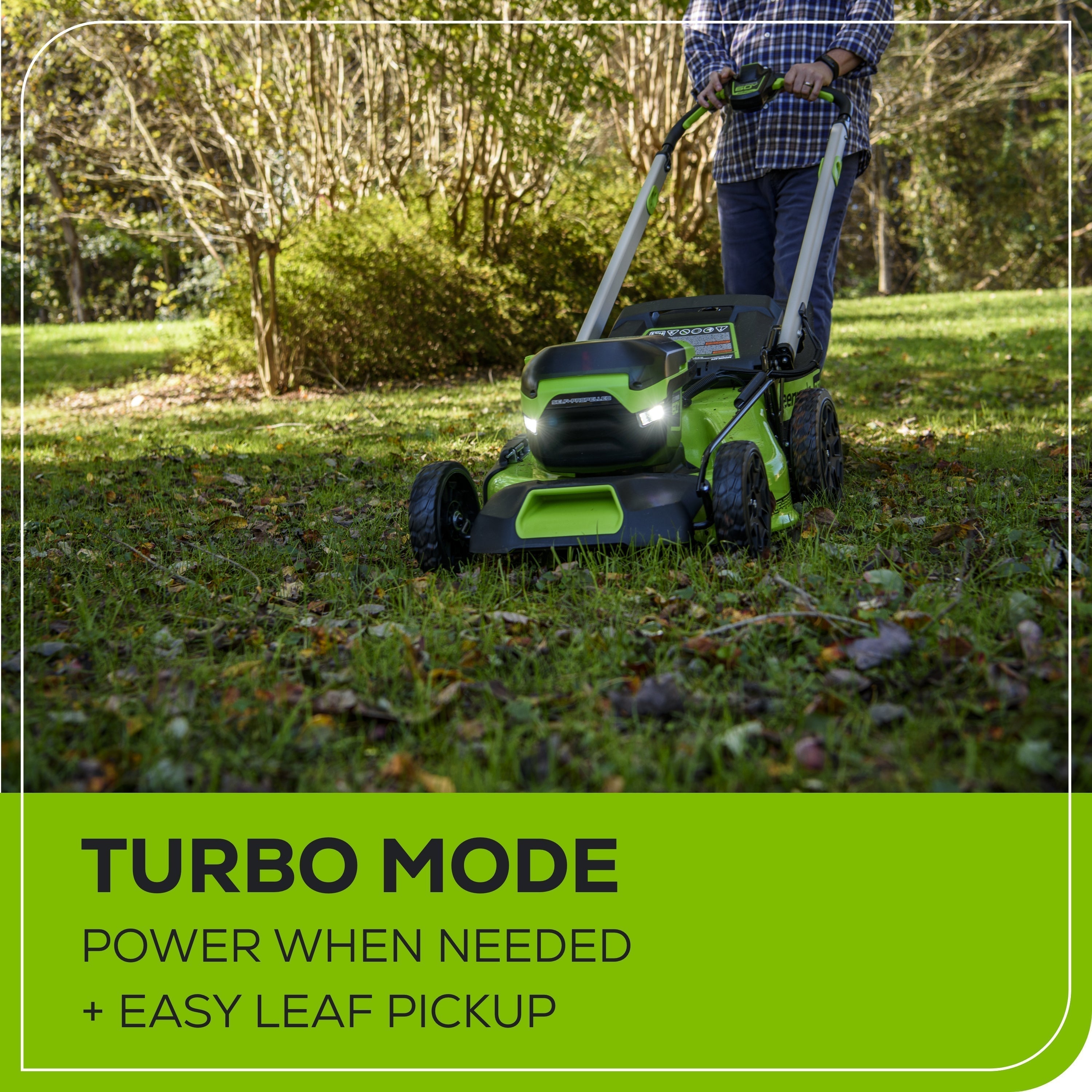 60V 21" Cordless Battery Self-Propelled Lawn Mower w/ Two (2) 4.0Ah Batteries & Dual Port Charger, LM2116S