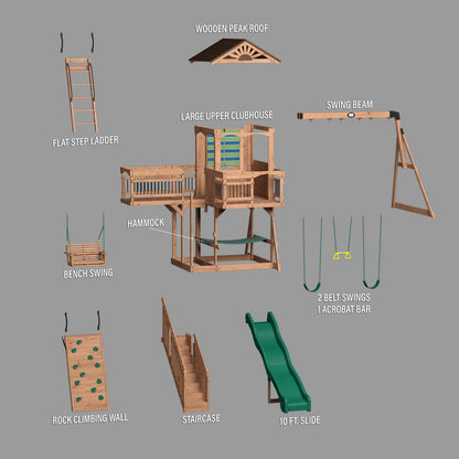 Caribbean Swing Set
