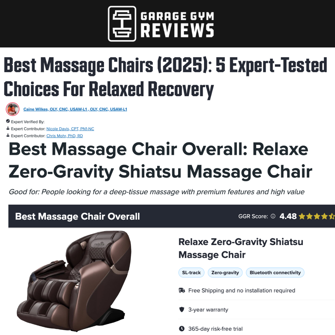 Massage chair Zero-Gravity Shiatsu Massage Chair With Heating (SL-Track)