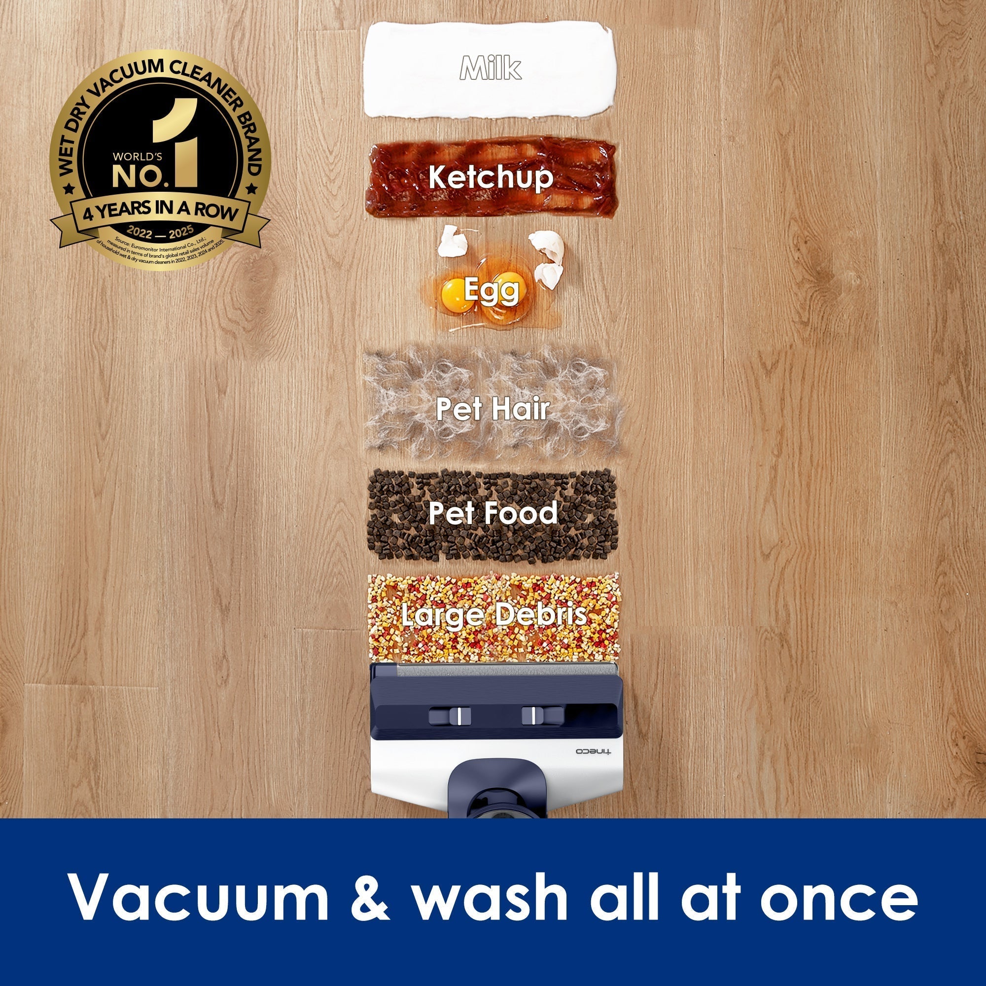 FLOOR ONE S5 Smart Wet Dry Vacuum Cleaner