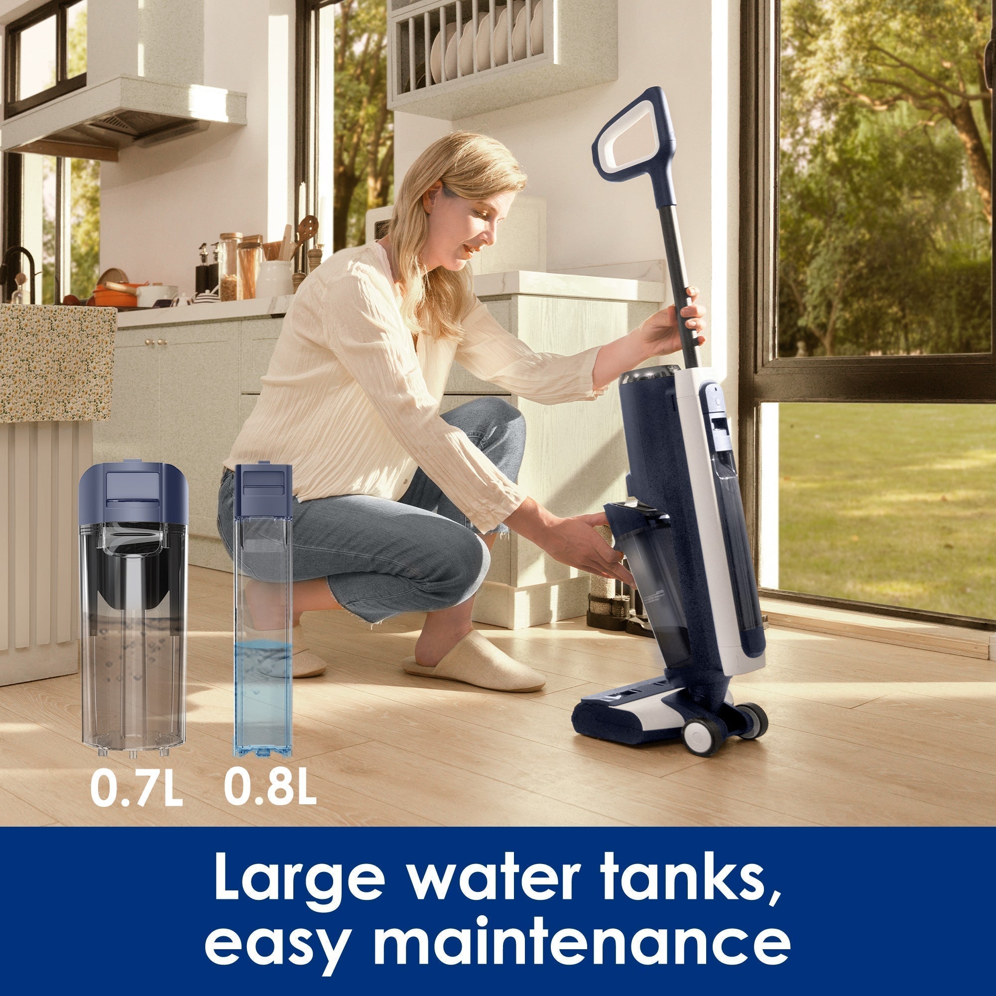 FLOOR ONE S5 Smart Wet Dry Vacuum Cleaner