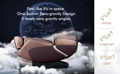 Massage chair Zero-Gravity Shiatsu Massage Chair With Heating (SL-Track)