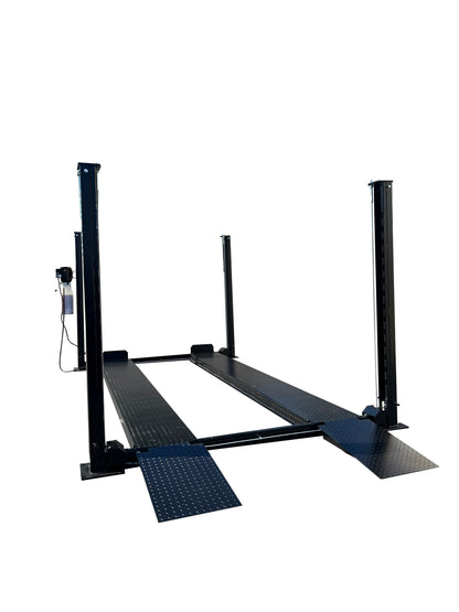 4 Post Car Lift  NARROW WIDTH - 9,000 LBS Capacity