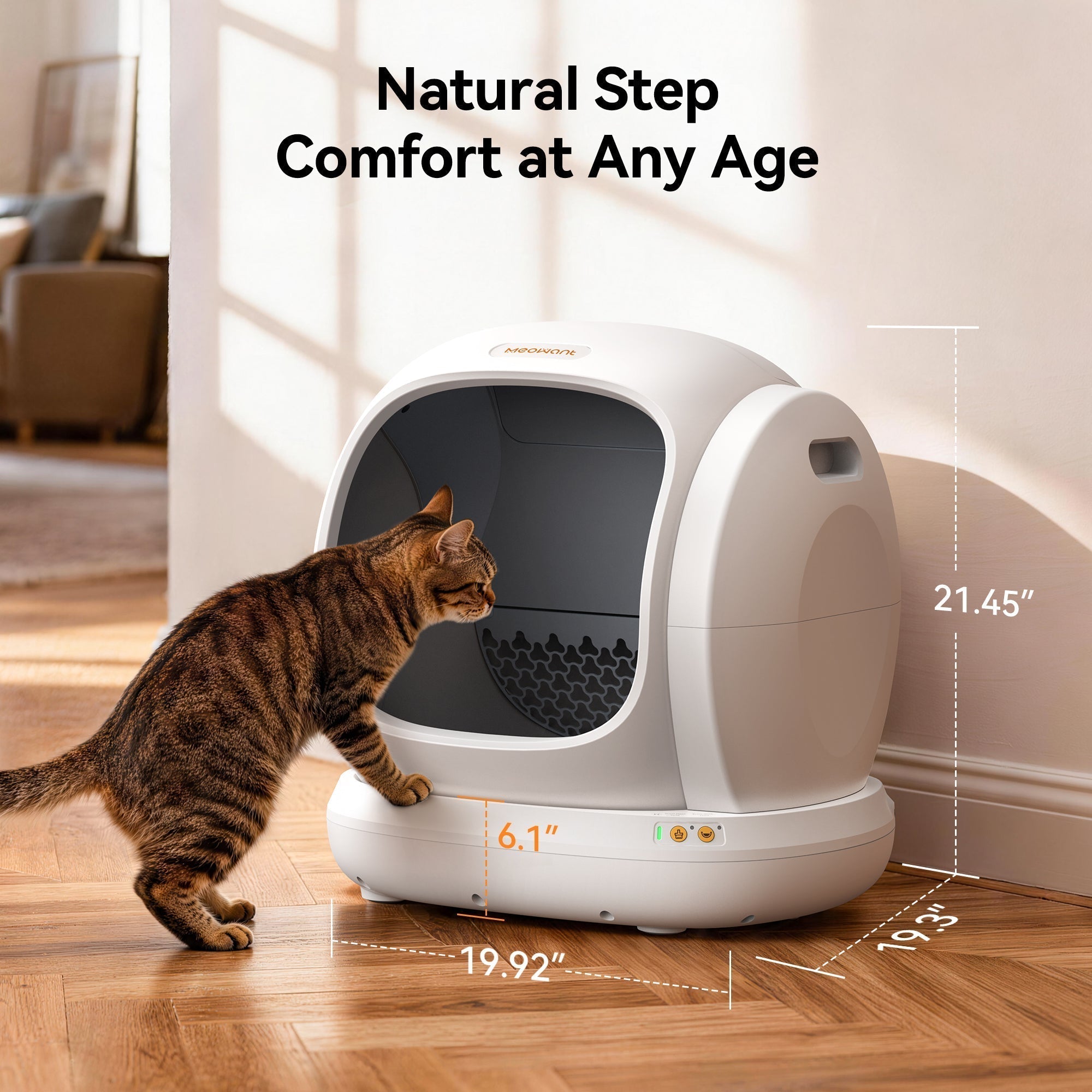 Self-Cleaning Cat Litter Box