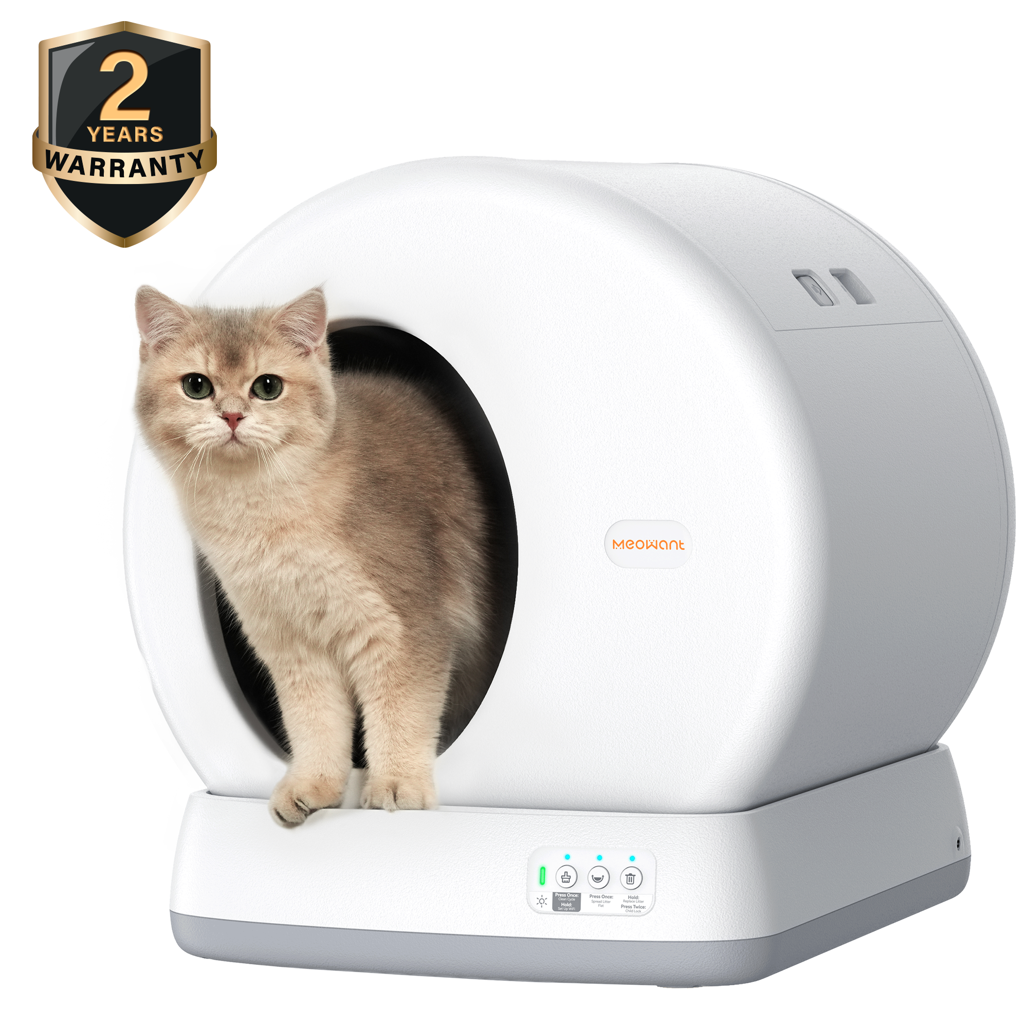 Self-Cleaning Cat Litter Box
