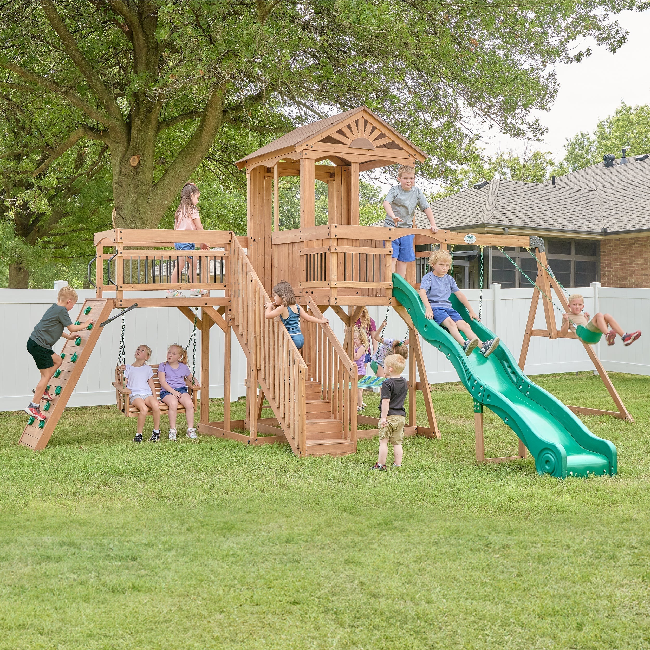 Caribbean Swing Set
