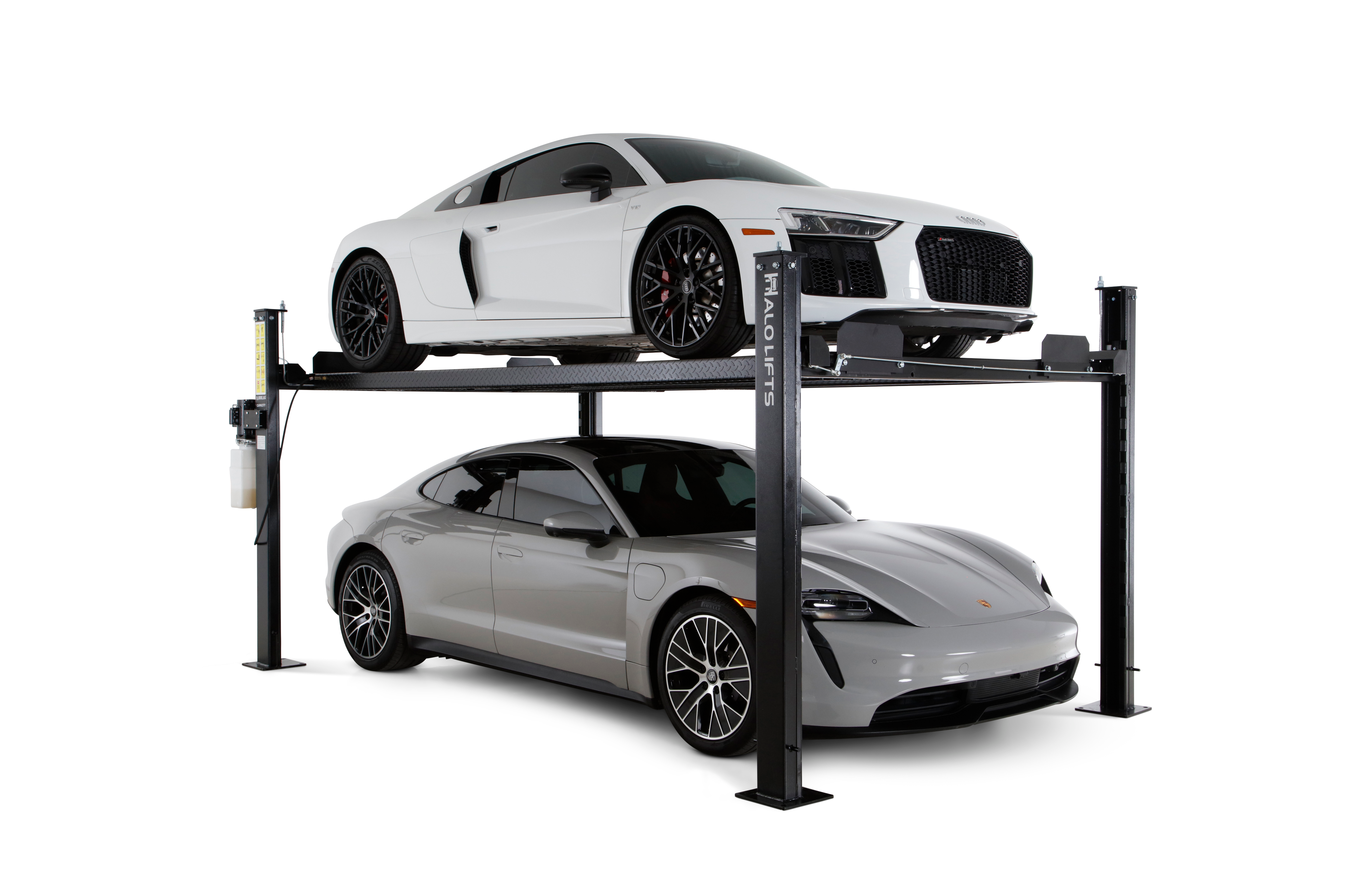 4 Post Car Lift  NARROW WIDTH - 9,000 LBS Capacity