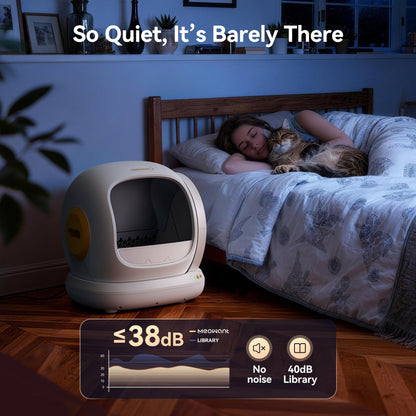 Self-Cleaning Cat Litter Box