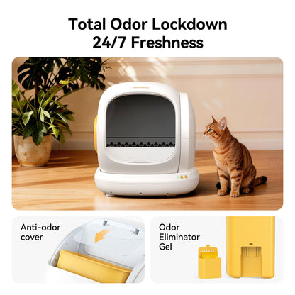 Self-Cleaning Cat Litter Box