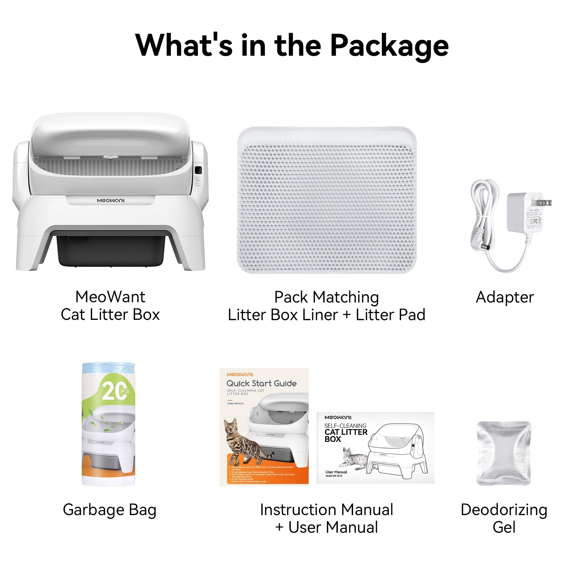 Self-Cleaning Cat Litter Box