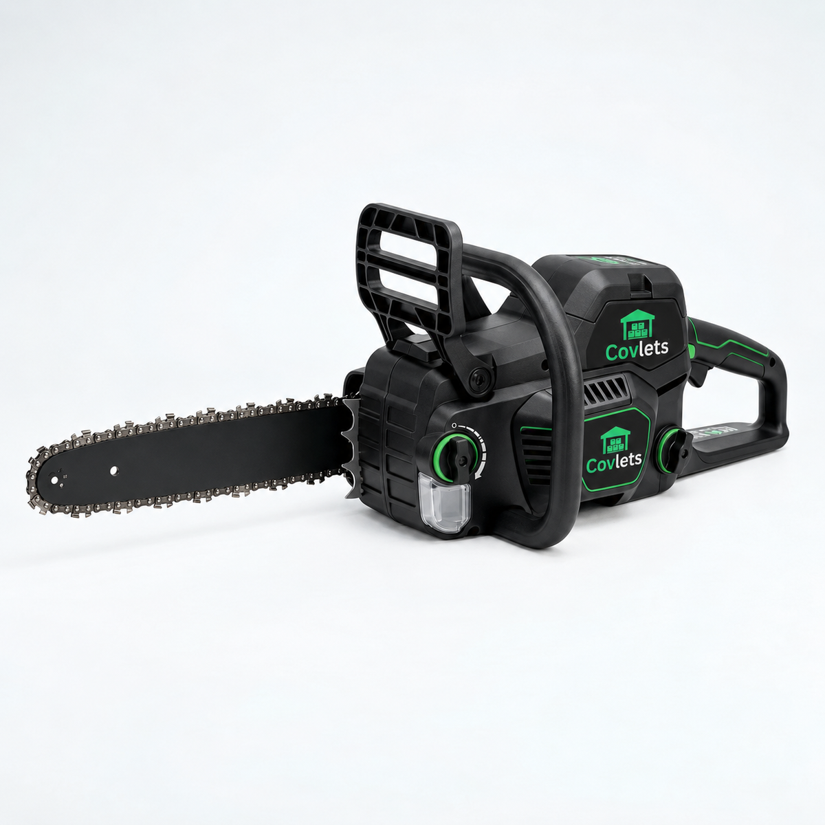 covlets 62cc Gas Powered 20-Inch Chainsaw with AutoTension System, Anti-Vibration Handle & Automatic Chain Oiler