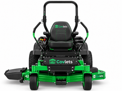 covlets 46 in. 22 HP Gas Riding Lawn Mower with Briggs & Stratton Engine, 7-Speed Transmission & Dual Blade Cutting Deck