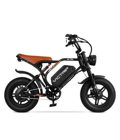 R6 Pro - 1500W Full Suspension Moped Style EBike
