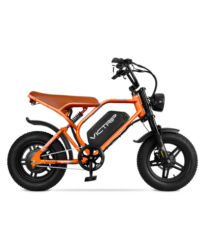 R6 Pro - 1500W Full Suspension Moped Style EBike