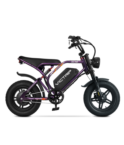 R6 Pro - 1500W Full Suspension Moped Style EBike