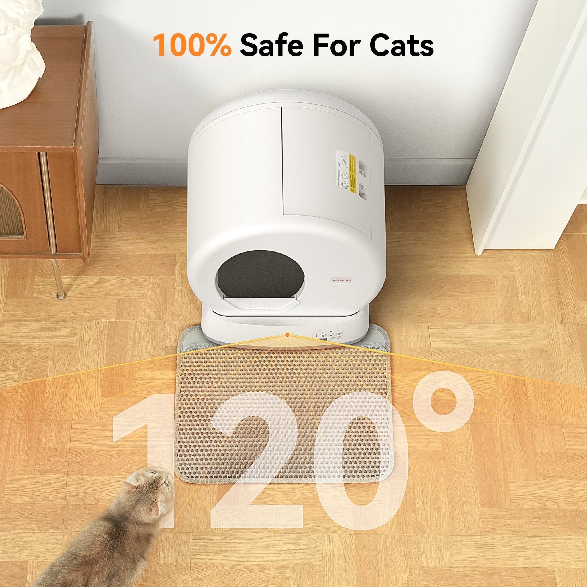 Self-Cleaning Cat Litter Box