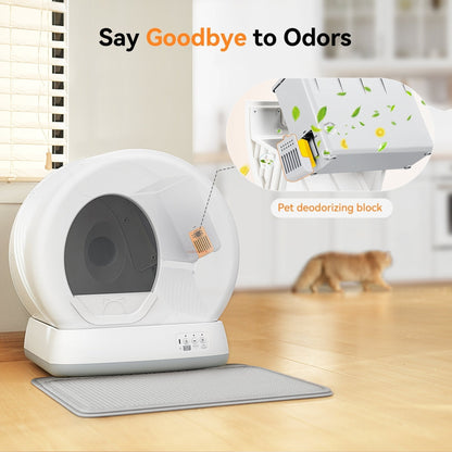 Self-Cleaning Cat Litter Box