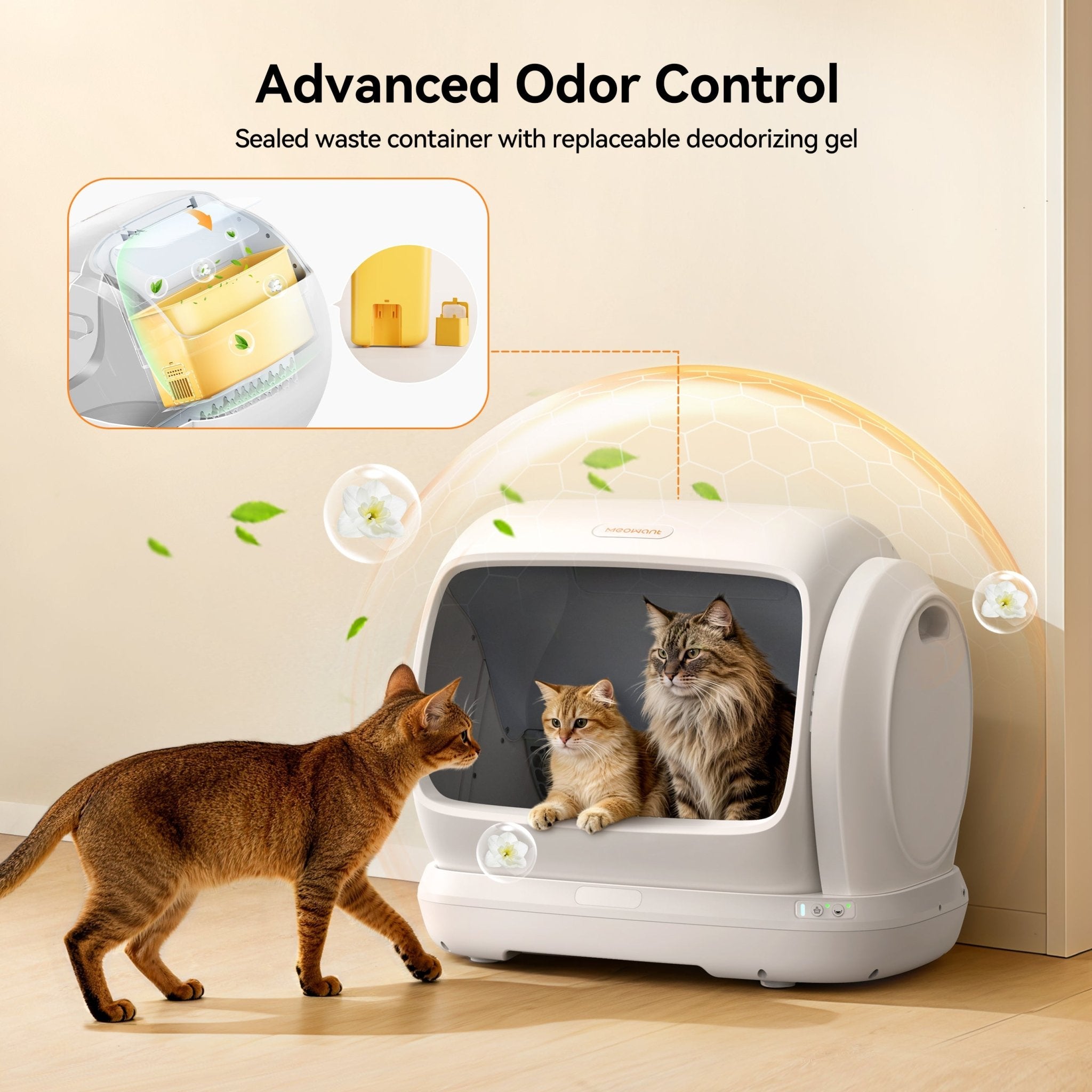 Self-Cleaning Cat Litter Box