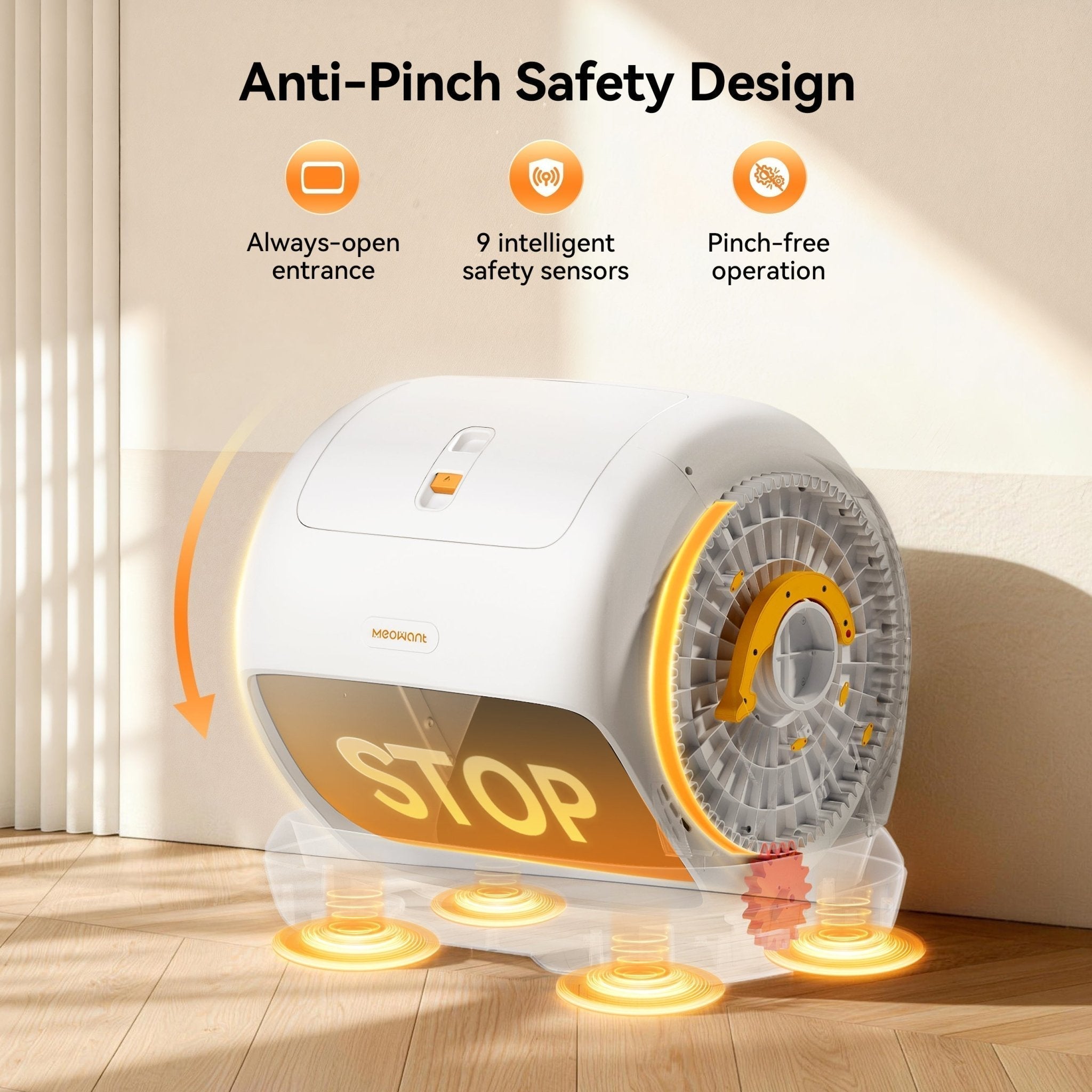 Self-Cleaning Cat Litter Box
