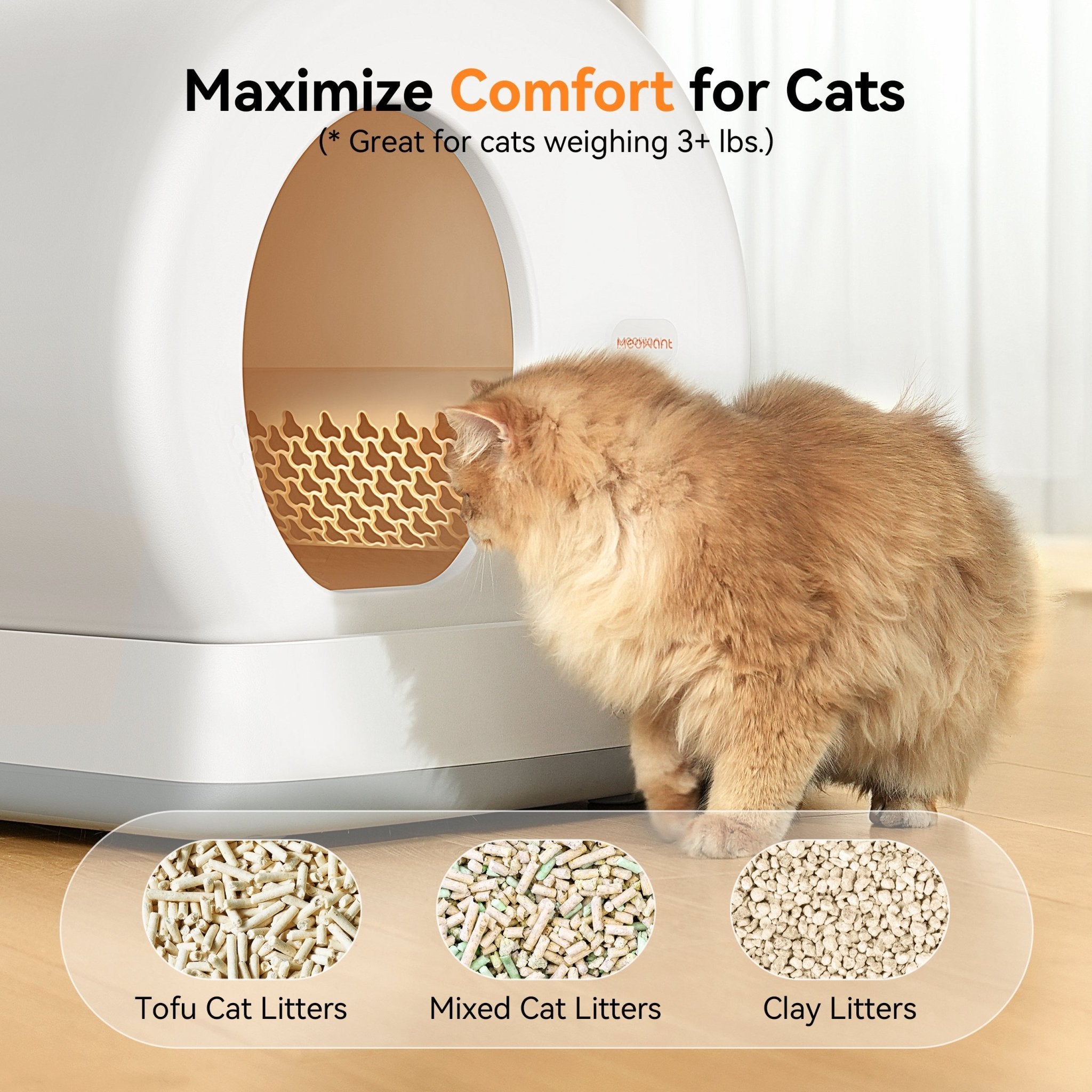 Self-Cleaning Cat Litter Box