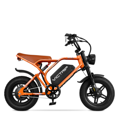 R6 Pro - 1500W Full Suspension Moped Style EBike
