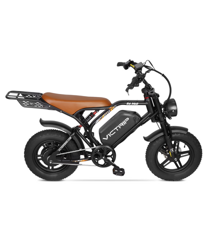 R6 Pro - 1500W Full Suspension Moped Style EBike