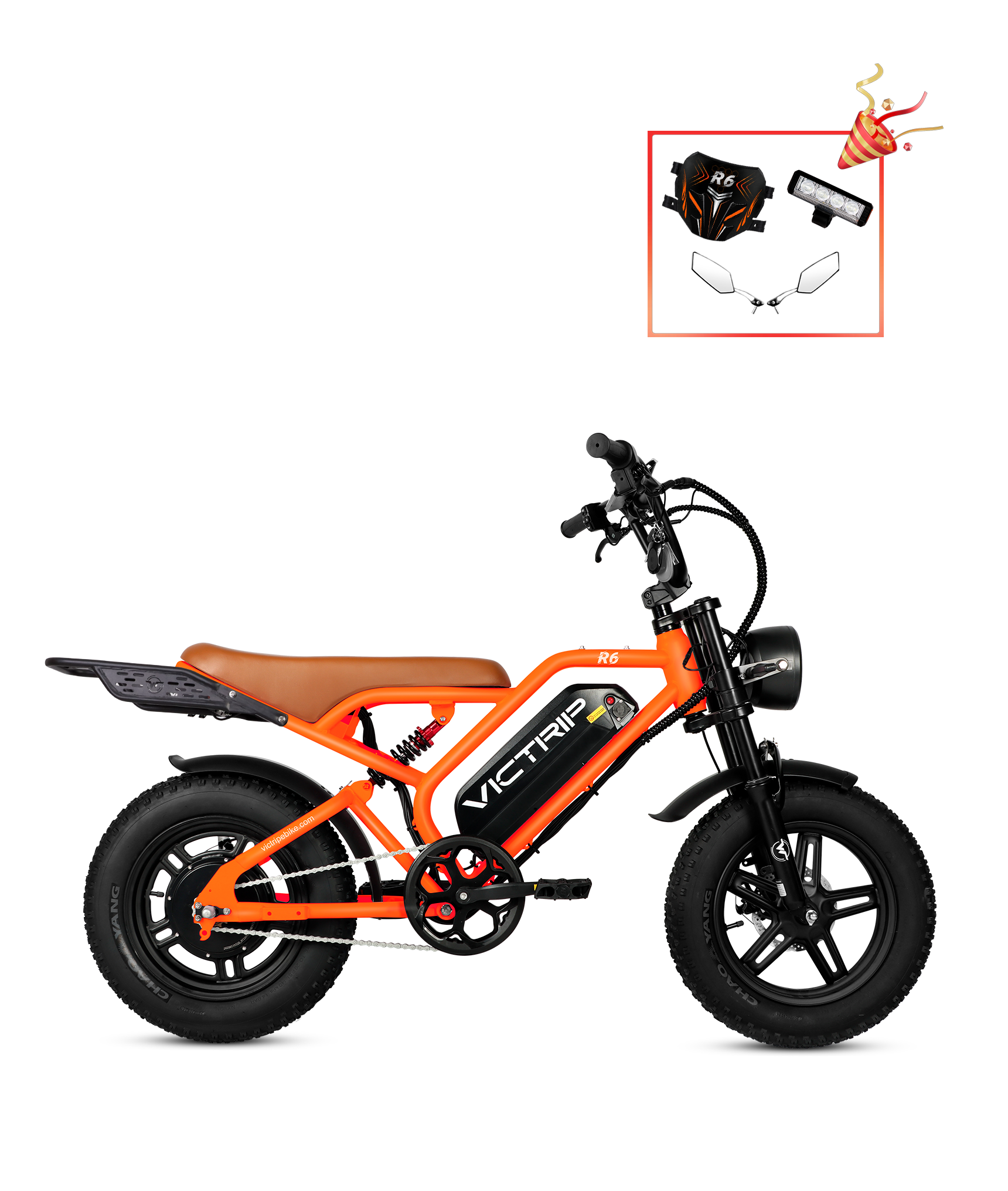 1000W Full Suspension Electric Bike Fat Tire​ | VICTRIP
