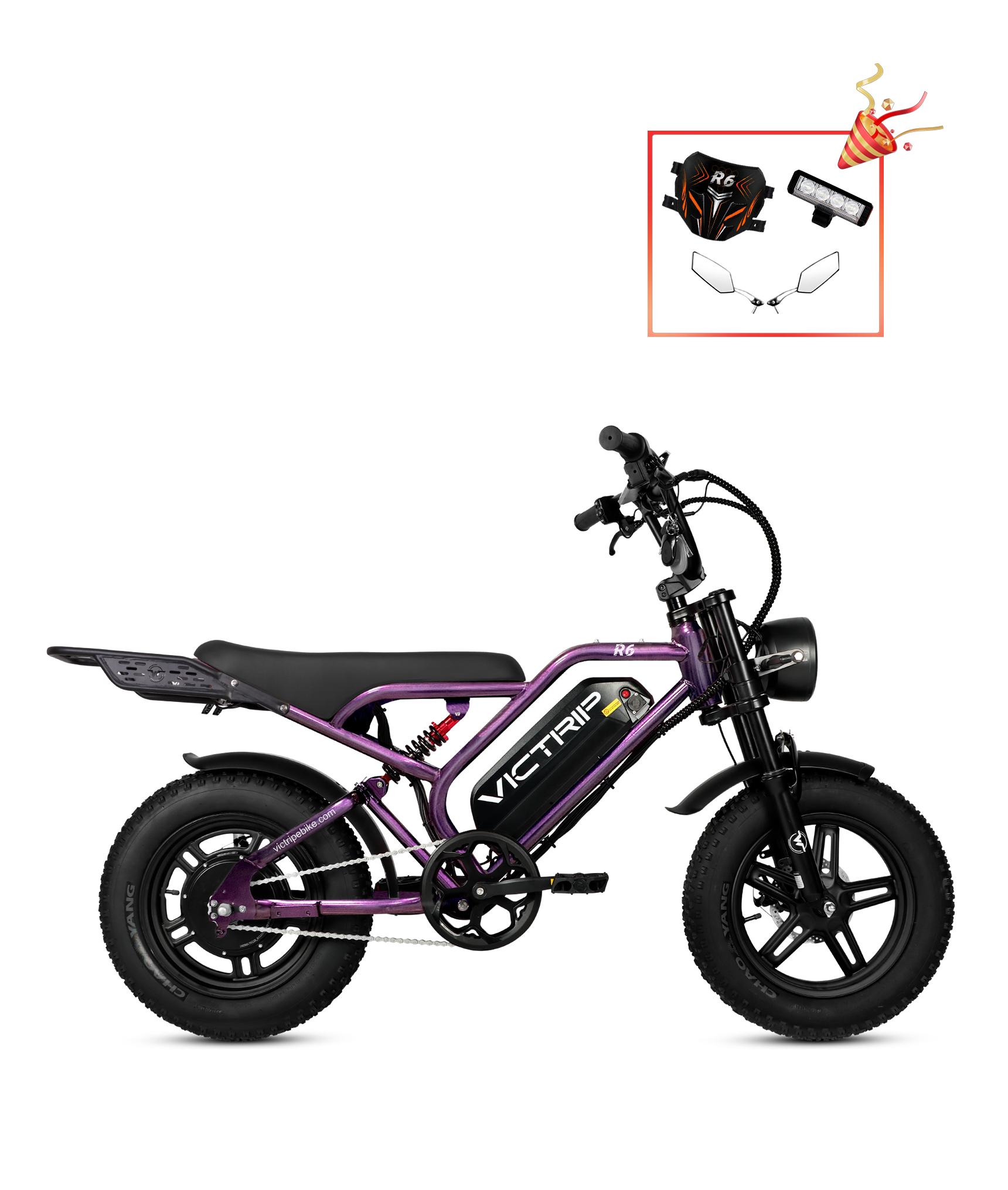 1000W Moped Style Electric Bikes | VICTRIP