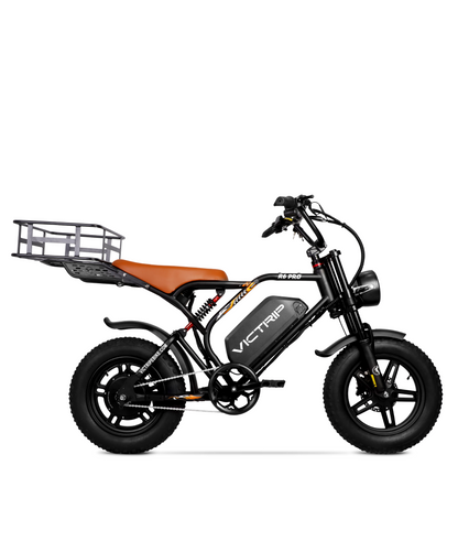 R6 Pro - 1500W Full Suspension Moped Style EBike